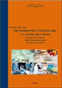 Thí nghiệm phân tích hóa học và vi sinh thực phẩm