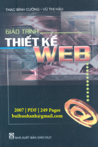 Giáo trình Thiết kế web